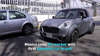 Mexico joins EV market with first domestic car brand [upl. by Goodhen586]