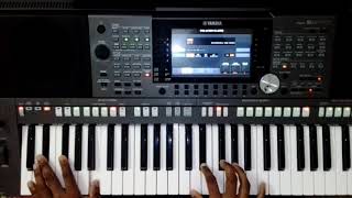 Thathanumathupol Changanassery Tune  Keyboard Tutorial  Syro Malabar Mass  PSR S 970 Rythems [upl. by Ellerd554]