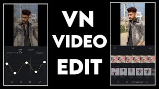 Vn Video Editor Tutorial Hindi  How To Edit Video In Vn [upl. by Anairo]