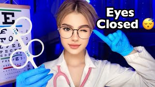 ASMR Cranial Nerve Exam but EYES CLOSED 👀 Doctor ASMR for Sleep ❤️ Follow my Instructions [upl. by Verbenia522]