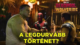 ELKÉPESZTŐ DOLGOKAT FOGUNK LÁTNI Deadpool és Rozsomák leakek [upl. by Ilhsa]