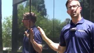 Blue Exterior Window Film Review  Campbell Window Film [upl. by Guglielma]