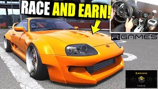 SINUBUKAN KO ITONG BAGONG PLAY TO EARN RACING GAME  RGAMES REVIEW  BEST PLAY TO EARN GAMES 2024 [upl. by Low]