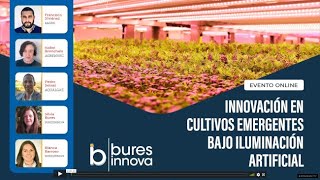 Innovación en cultivos emergentes bajo iluminación artificial [upl. by Ardnossac]