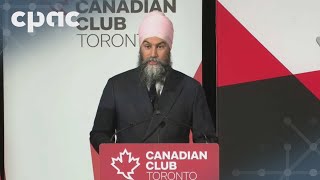 NDP Leader Jagmeet Singh addresses Canadian Club Toronto – November 14 2024 [upl. by Nialb]