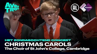 Christmas with The Choir of St Johns College Cambridge  Sunday Morning Concert  Live concert HD [upl. by Rehpinnej]