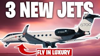 3 JawDropping Private Jets Debuting in 2023 [upl. by Tnerb]