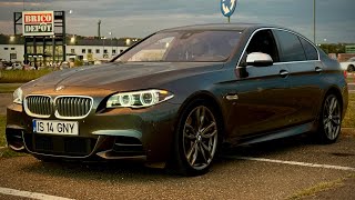 POV BMW M550d xDrive F10 DRIVE THROUGH FOREST RAW NO EDIT [upl. by Ardnazxela]