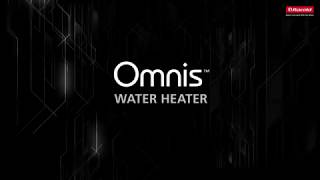 Omnis  Range Of Smart Water Heaters [upl. by Nah]