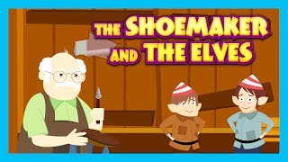 THE SHOEMAKER AND THE ELVES  BEDTIME STORY FOR KIDS  KIDS HUT STORIES [upl. by Ilke433]