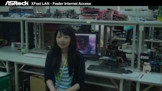 ASRock XFast LAN  Faster Inter Access [upl. by Attebasile]