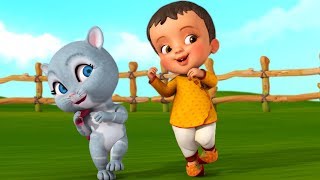 Khoka Jabe Shoshur Badi  Bengali Rhymes for Children  Infobells [upl. by Mandal]