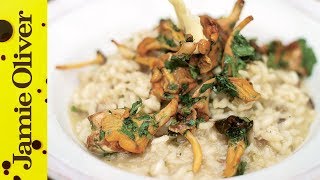 Jamies Perfect Mushroom Risotto [upl. by Nylrak]