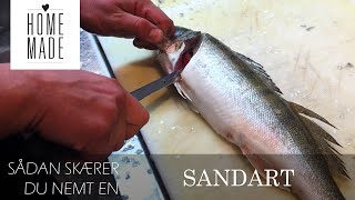 FILETÉR EN SANDART PÅ 3 MINUTTER  HOMEMADE [upl. by Ahsinra]