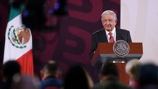 Mantenimiento del Aeropuerto Internacional de la Ciudad de México Conferencia presidente AMLO [upl. by Narib]