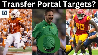 Oregon Football Transfer Portal Targets  Oregon Ducks Football [upl. by Shanta]