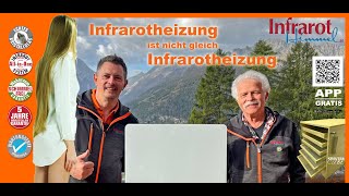 Infrarotheizung ist nicht gleich Infrarotheizung Infrarot Unterschied Infrarotheizung Infrarot [upl. by Mourant662]