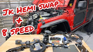 Jeep Wrangler 64 Hemi Swap Wiring and ECM [upl. by Nieberg]