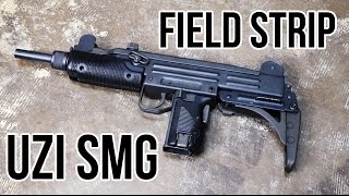 Uzi SMG Field Strip [upl. by Ahsuatan954]