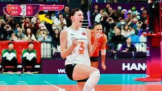 One of the Most Dramatic Matches in Womens Volleyball History [upl. by Penoyer]