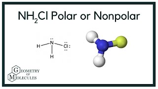 Is NH2Cl Polar or Nonpolar Chloramine [upl. by Yllak739]