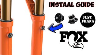 HOW TO  Fox Pressure Release Button install  2022 JustFrana [upl. by Meggi557]