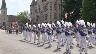 Waukesha West Marching Band Memorial Day Parade [upl. by Soisanahta]