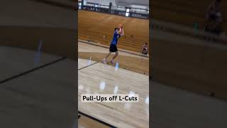 PullUps off LCuts basketball basketballdrills aau collegebasketball ballislife juco [upl. by Aihsema]