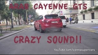 ARAB Porsche Cayenne GTS  CRAZY Sound [upl. by Entsirhc667]