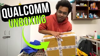 Qualcomm Laptop Unboxing  IIT Jammu Vlog 17 [upl. by Mellie996]