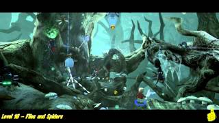 Lego The Hobbit Level 10  Flies and Spiders  STORY  HTG [upl. by Zales]