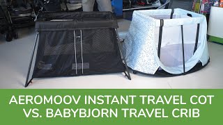 Aeromoov vs BabyBjorn  Travel Cribs amp Playards  Best Baby Gear 2022  Magic Beans Reviews [upl. by Nomrah878]