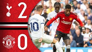 Tottenham Hotspur 20 Manchester United  Match Recap [upl. by Eidnarb525]