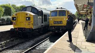 Trains  ELR East Lancs RailwayAutumn Diesel Gala Bury Burrs Country ParkRamsbottom1392024 [upl. by Nuaj527]