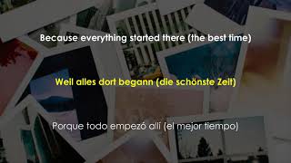 Bosse  Schönste Zeit Lyrics  Text  Letra español [upl. by Travax198]