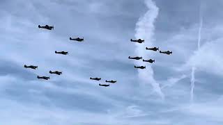 Flypast of the spitfires [upl. by Hammond]