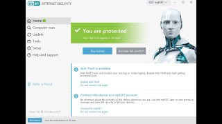 nod32 antivirus license key 2021 23 august free [upl. by Rovert168]