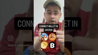 Connect Wallet In Catizen catizen catizenairdrop catizens airdrop crypto walletconnect [upl. by Ytsrik]