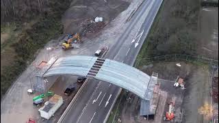 BEBO Arch Installation for North Devon Link Road [upl. by Bekah]