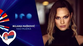 Bojana Mašković  Kao muzika  Beovizija 2020 [upl. by Nitaf830]