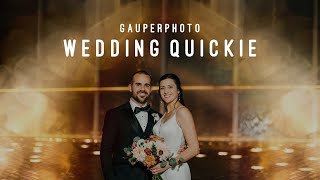 JD amp Emily  Elevate at One Campus Martius  GAUPERphoto Wedding Quickie [upl. by Adnolay]