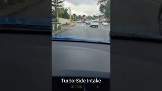 FG XR6 Turbo Dose Turbo Side Intake Only Vs Front Mount Dump High Flow Cat amp Tune [upl. by Allissa]