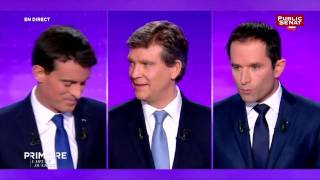 Attaques contre Macron des candidats à la primaire de la Gauche [upl. by Veronique]