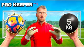 Can a Pro Keeper Stop these DANGEROUS Footballs [upl. by Halden315]