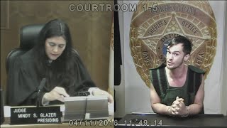 Man lashes out at judge during court appearance for Miami Beach killing [upl. by Kaine]