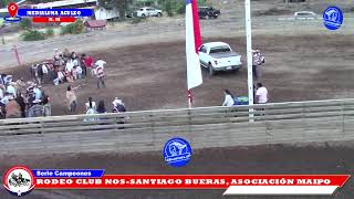 SERIE CAMPEONES  RODEO CLUB NOSSANTIAGO BUERAS ASOCIACIÓN MAIPO MEDIALUNA ACULEO [upl. by Burn]