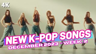 NEW KPOP SONGS  DECEMBER 2023 WEEK 2 [upl. by Torry]