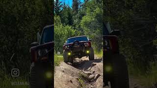 Had some fun up in the foothills awhile back 🛻💨 offroad offroading rockcrawling jump [upl. by Burny]