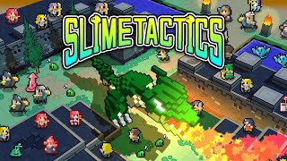 Slime Tactics Launch Trailer Nintendo Switch [upl. by Maida560]