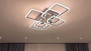 Modern Ceiling Light LED Dimmable Effect Ultimate Lighting Experience [upl. by Omrellig]